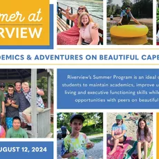 Summer at Riverview offers programs for three different age groups: Middle School, ages 11-15; High School, ages 14-19; and the Transition Program, GROW (Getting Ready for the Outside World) which serves ages 17-21.⁠
⁠
Whether opting for summer only or an introduction to the school year, the Middle and High School Summer Program is designed to maintain academics, build independent living skills, executive function skills, and provide social opportunities with peers. ⁠
⁠
During the summer, the Transition Program (GROW) is designed to teach vocational, independent living, and social skills while reinforcing academics. GROW students must be enrolled for the following school year in order to participate in the Summer Program.⁠
⁠
For more information and to see if your child fits the Riverview student profile visit wzhghp.com/admissions or contact the admissions office at admissions@wzhghp.com or by calling 508-888-0489 x206